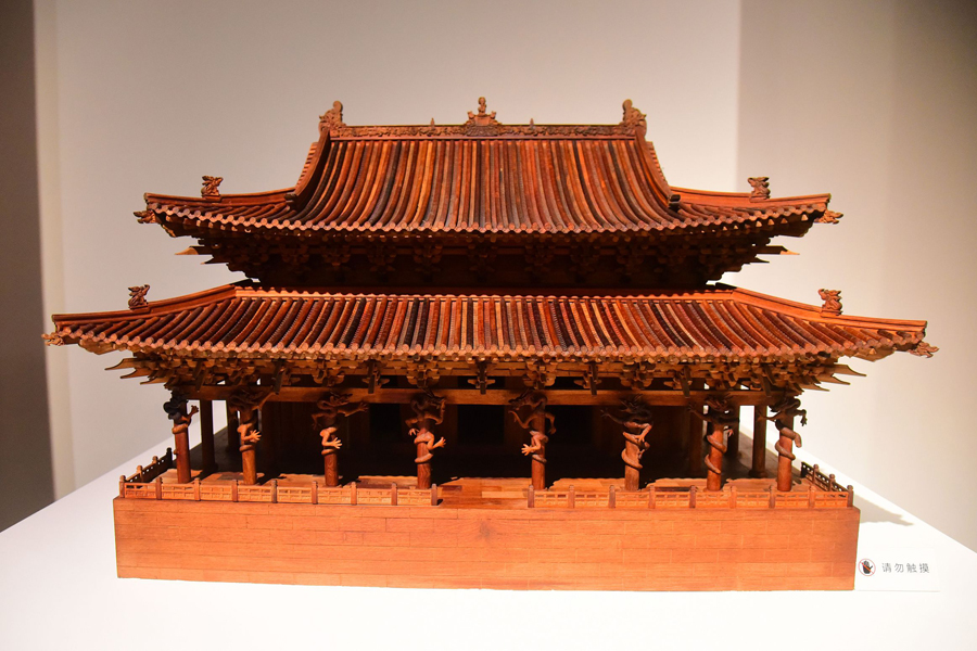 Hangzhou exhibit highlights Song Dynasty wooden architecture and furniture