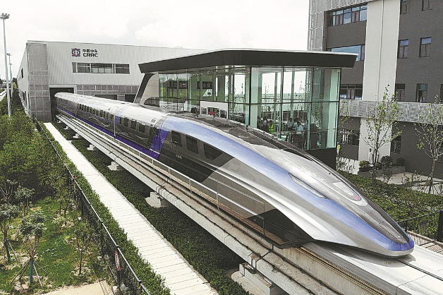China's maglev trains laying tracks for green, smart transit