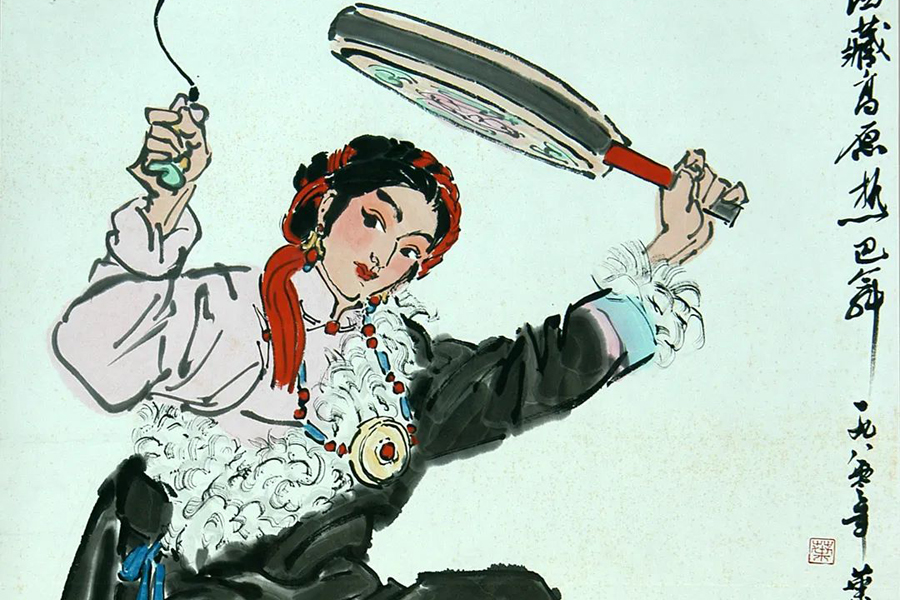 Ink paintings by contemporary Chinese artists on exhibit in Henan