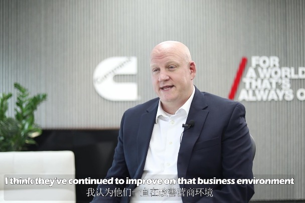 Executive of Cummins: Beijing makes you feel at home