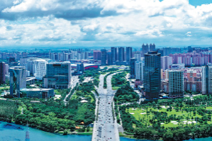 Hunnan sci-tech city drives growth