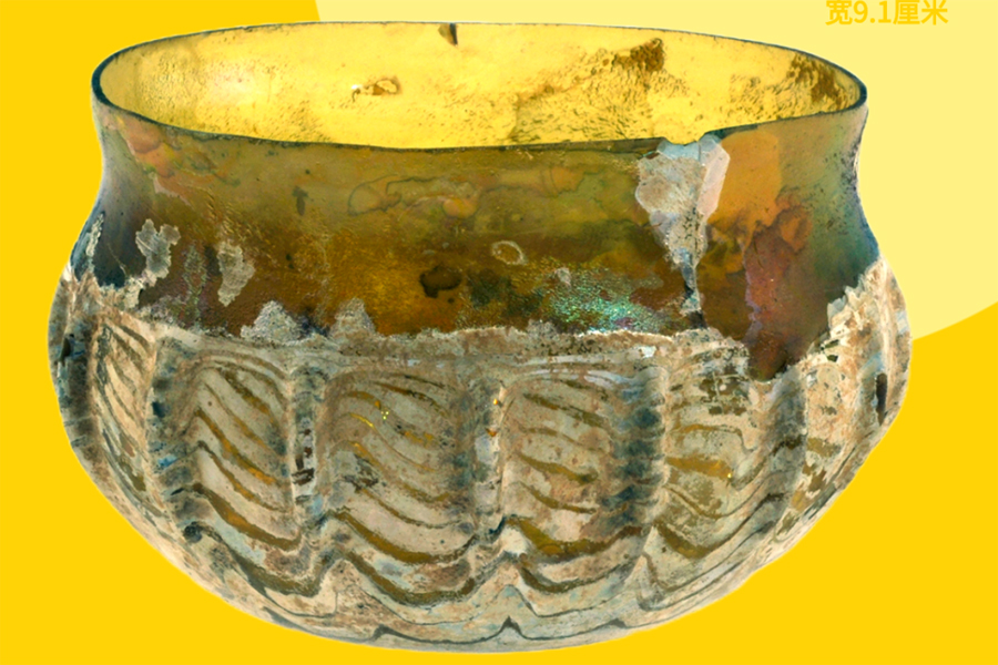 Glass art of ancient Silk Road on exhibit in Guangdong