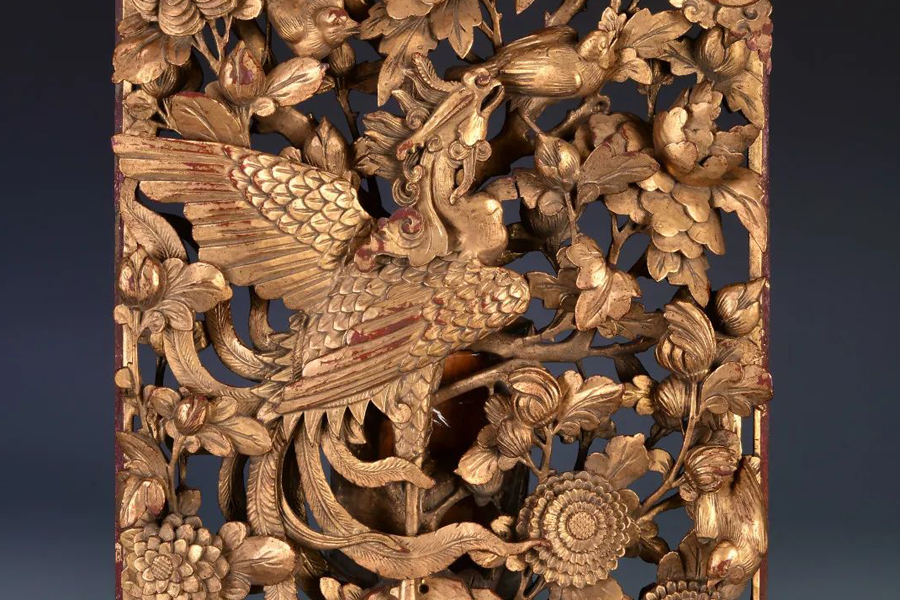 Guangdong exhibit features Chaozhou wood carvings