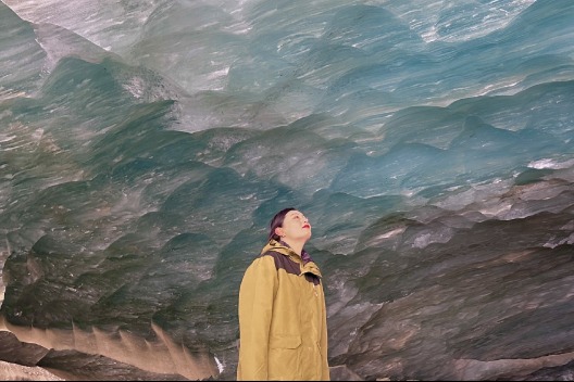 Immense ice cave discovered in Tibet