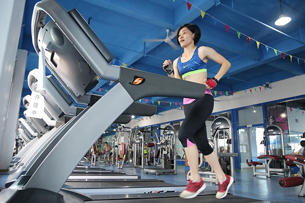 Chinese people ready to stay fit and keep accelerating market