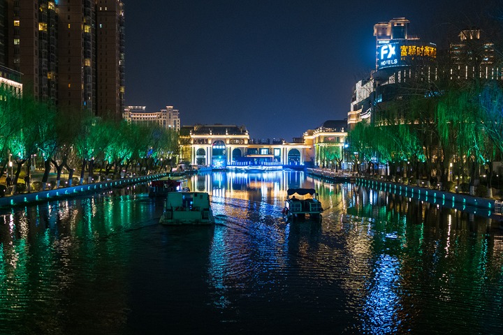 Liangma River route embarks on first voyage in Beijing