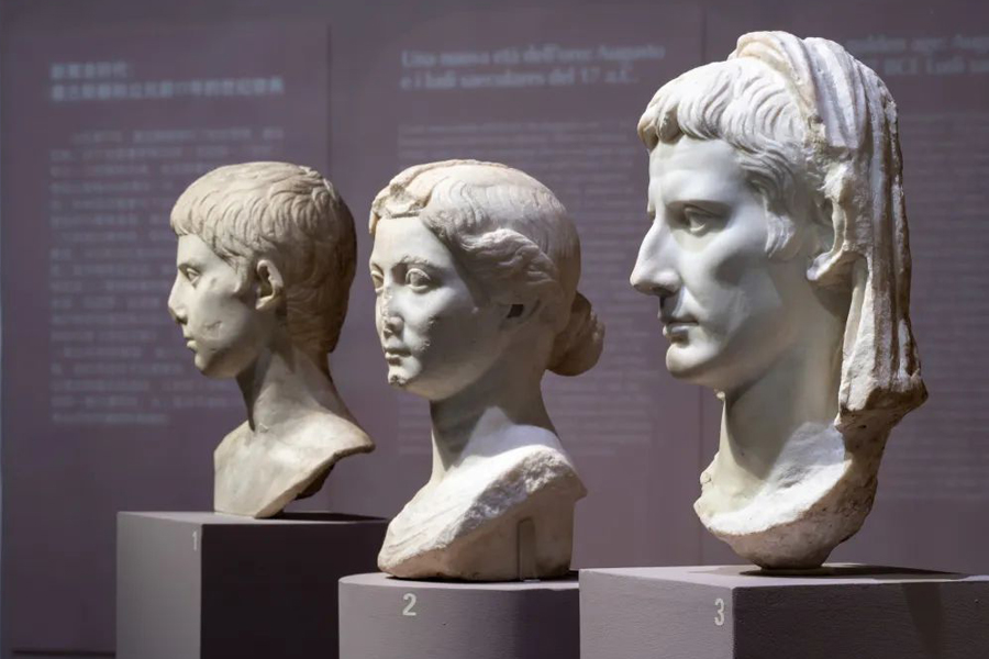 Roman civilization exhibit celebrates China-Italy tourism ties