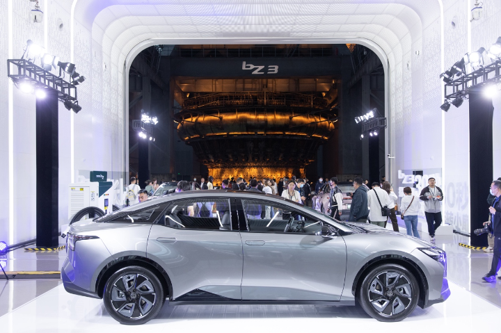 FAW Toyota's electric bZ3 sedan hits market
