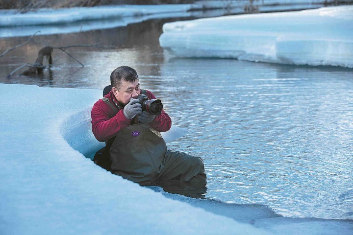 Photographer captures region's icy charms