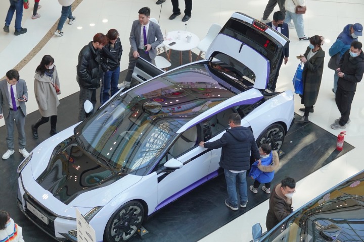 China's NEV sales surge 85.6% in April