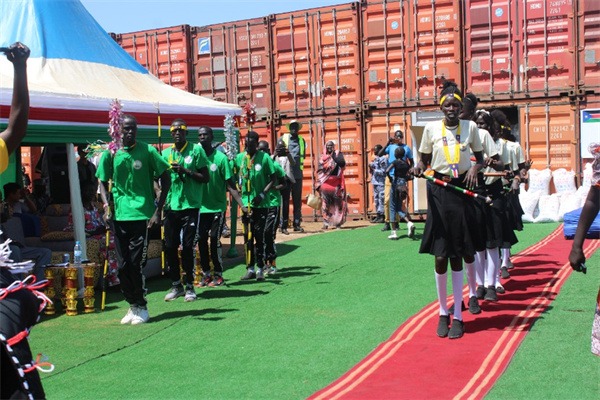 China donates rice to help South Sudan's humanitarian response