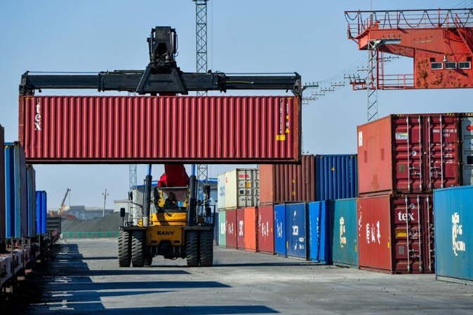 Major northern Chinese land port reports record import, export value