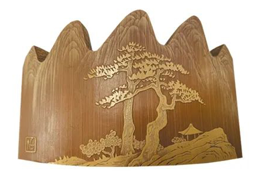 Jiangsu exhibit highlights local bamboo carving art