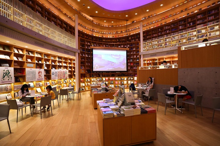 'Light Space' Xinhua Bookstore, Shanghai