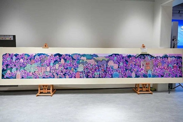 Fusion of Culture and Sports | Quzhou farmer painting welcomes Asian Games