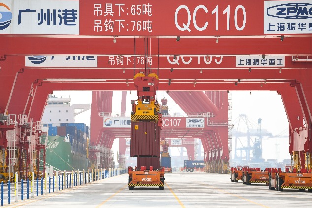 Smart port epitomizes vitality of Greater Bay Area