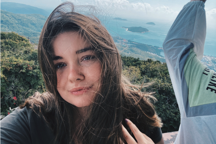 China, a cup of milk tea