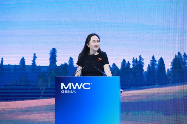 Huawei CFO: 5G a boon to China's development