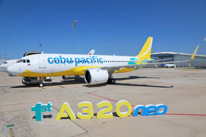 Cebu Pacific gets A320neo from Tianjin