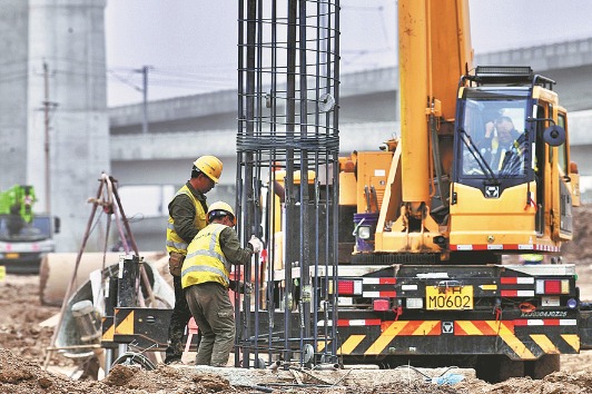 Xiong'an transport works get fillip