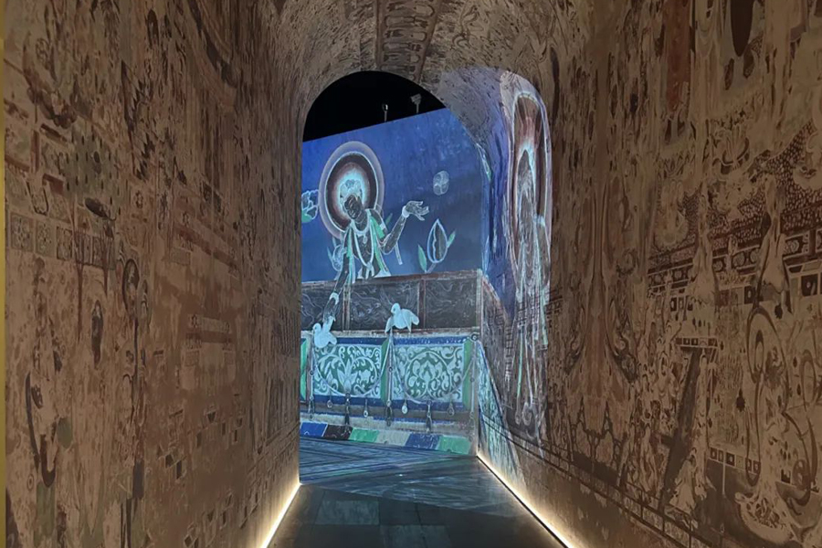 Dunhuang murals and digital art on display in Anhui