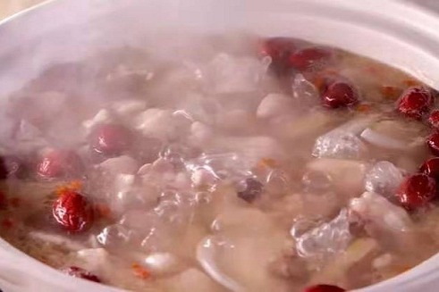 Coconut chicken hotpot