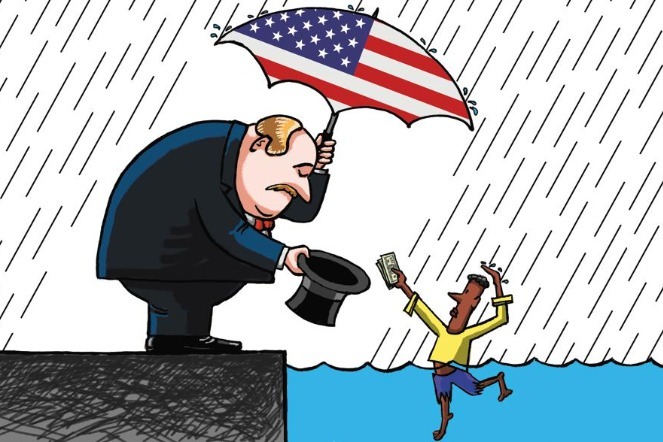 The gap between rich and poor