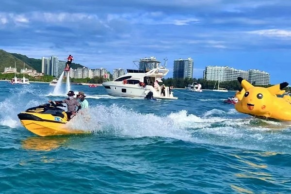 Sanya's tourism skyrockets in H1