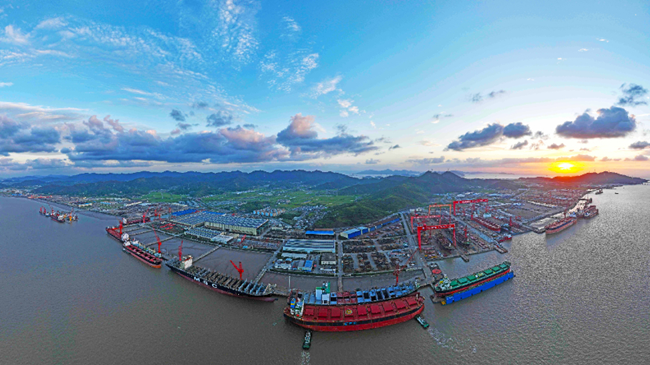 Zhoushan eyes high-quality development in H1