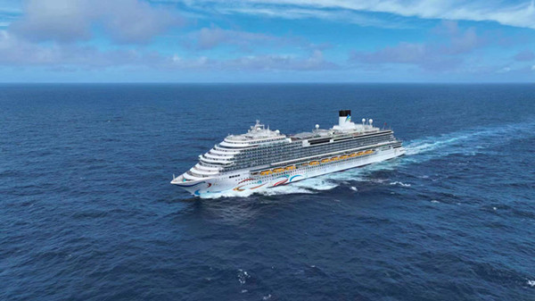 China's first domestic large cruise ship passes sea trial
