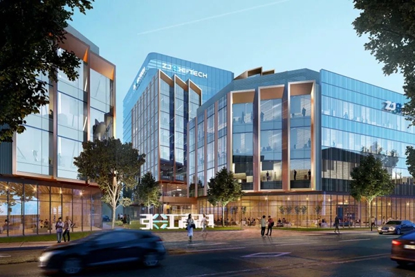 Zhangjiang tech headquarters achieves construction milestone