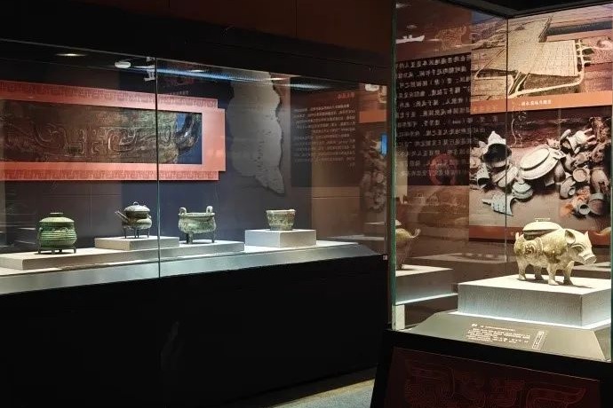 Jin State bronze ware on display in Tianjin