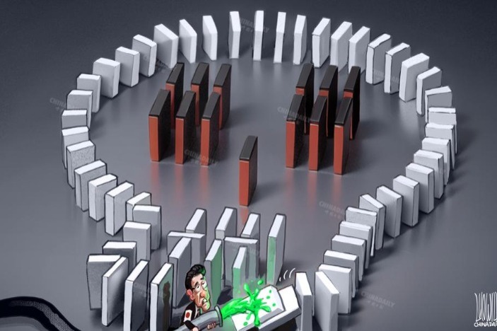 Threatening domino effect