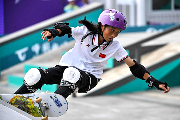 13-year-old girl is China's youngest Asiad champ