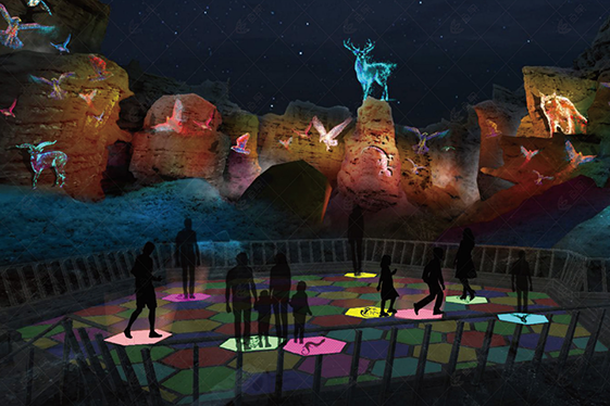 Night tour in Gansu merges light, sound