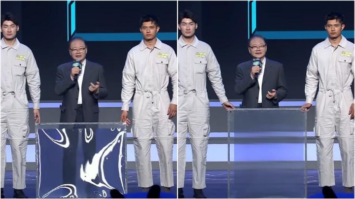 Physicist demonstrates invisibility technology in Shanghai