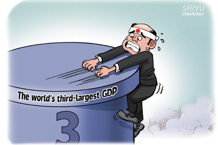 Falling to the ground