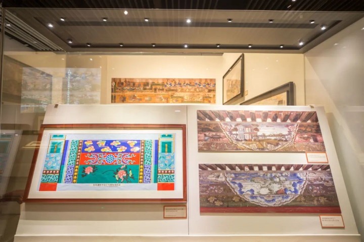 Beijing exhibition sheds light on Chinese architectural decorative paintings
