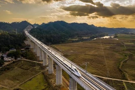 New high-speed railway creates golden path for tourists