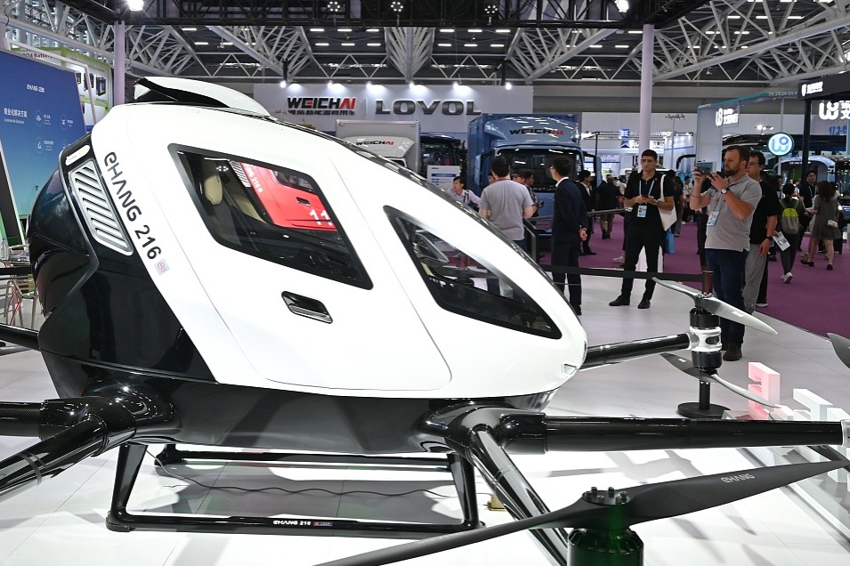 Passenger drone center launched in Shenzhen