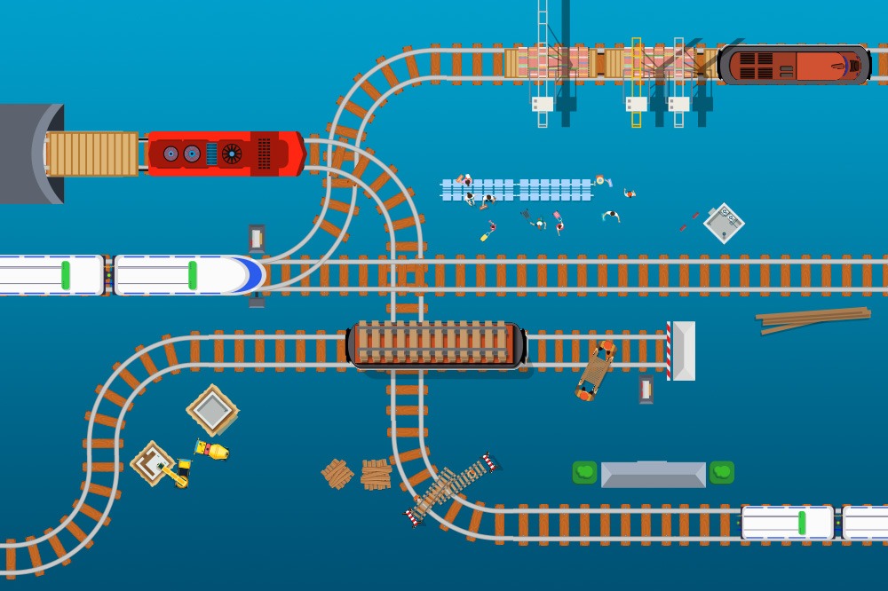 Development of China's railway network