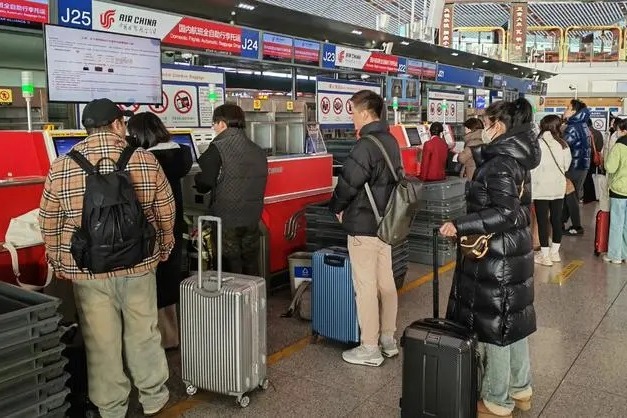 Beijing expects 20% surge in flights during Spring Festival travel rush