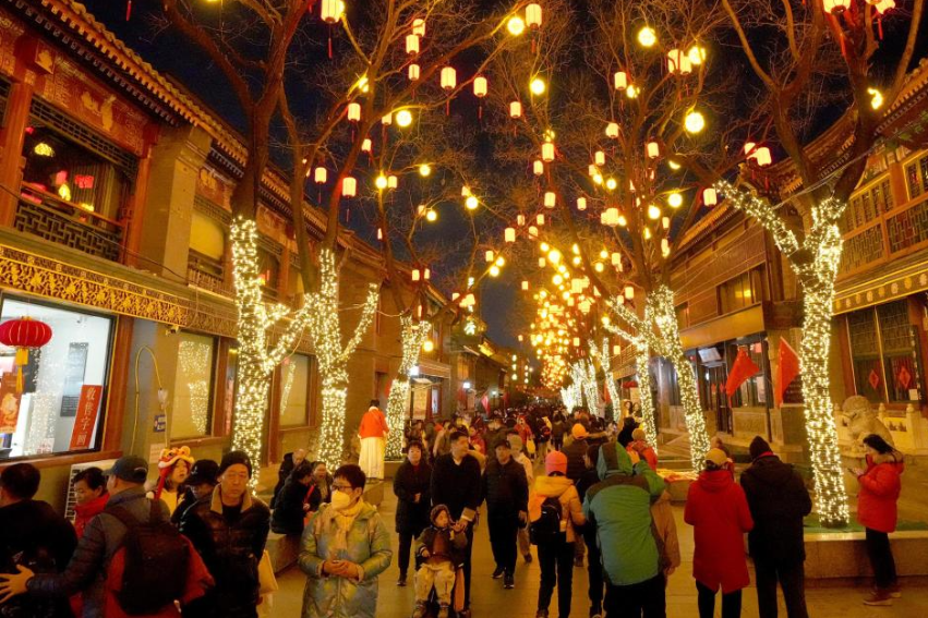 Beijing receives over 17.4 million visitors during Spring Festival holiday