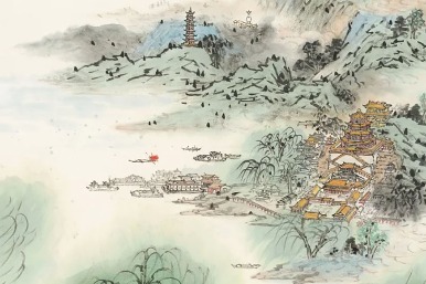 Depiction of ever-changing cityscapes at the heart of reforms by ink artist