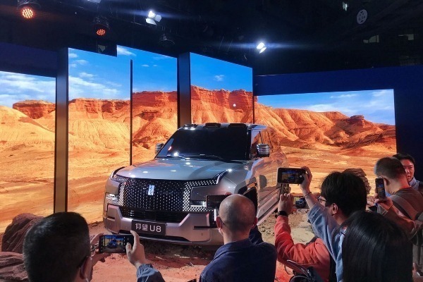 Chinese automakers stand out at Geneva