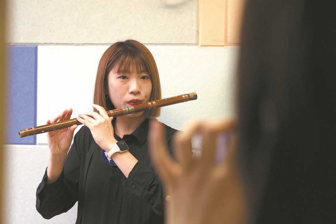 Taiwan flutist living her best life in Fujian