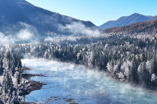 Dreamy Kanas Lake in Xinjiang