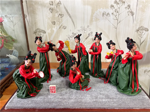 Edible authentic ICH food: Yantai dough modeling