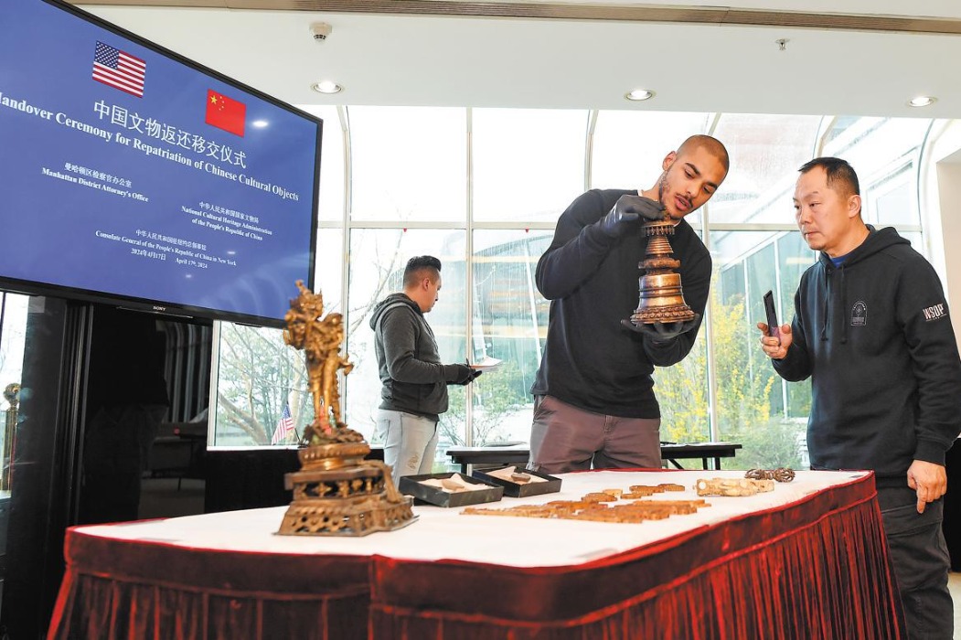 Return of cultural relics signals enhanced exchanges