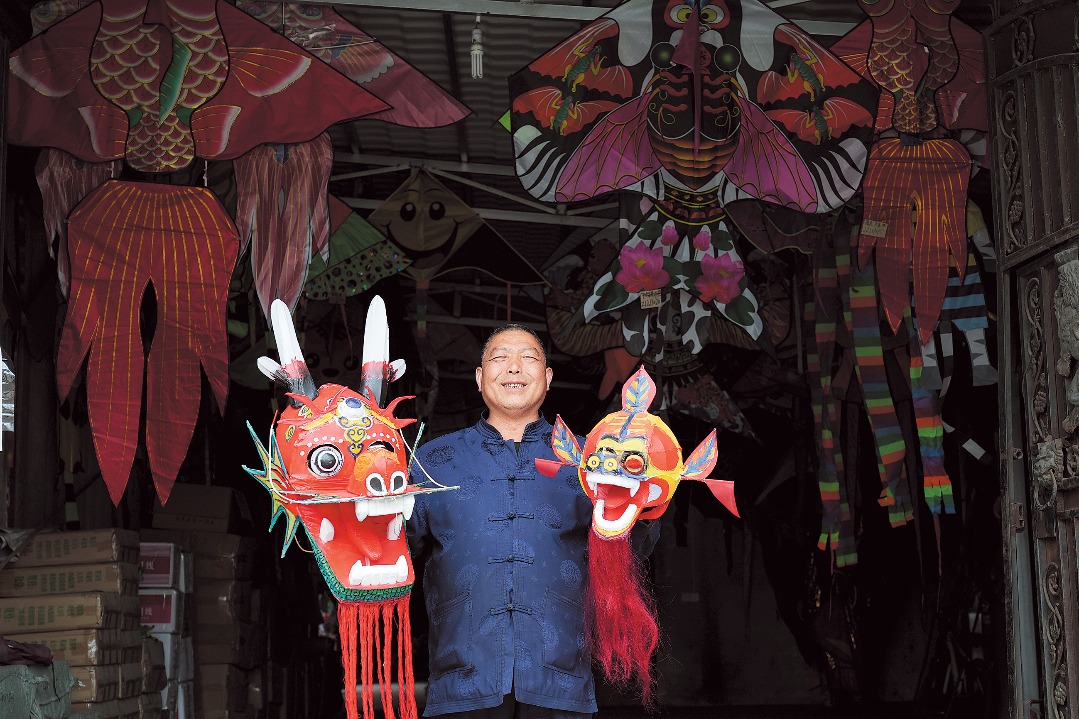 Kites bring delight to inheritor